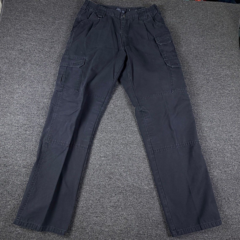 5.11 Tactical Pants Mens 34x34 74251 Tactical Series Black Cotton Canvas EUC